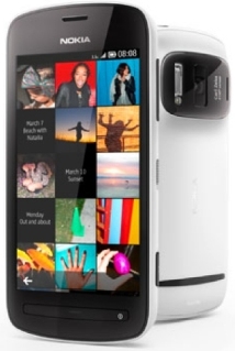 Harga dan Spesifikasi Nokia PureView 808 Ponsel sensor kamera terbesar 41 MP